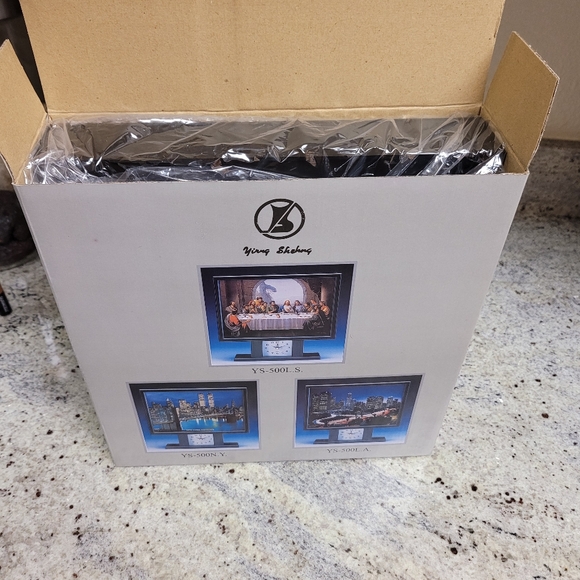 Clock Light-Up San Francisco Fiber Picture  Golden Gate Bridge NEW - Picture 3 of 16